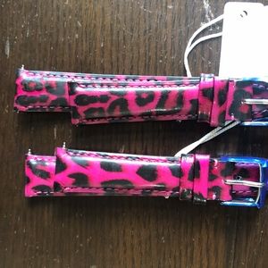 Michele Leather Watch Band 16mm